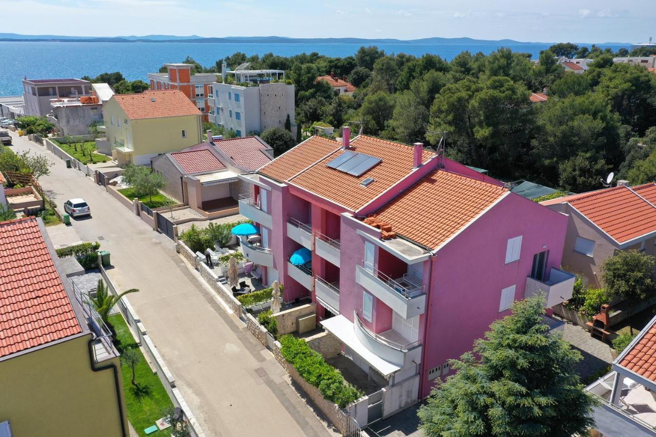 Villa Pino With Pool, Sauna & Jacuzzi Petrcane Ngoại thất bức ảnh